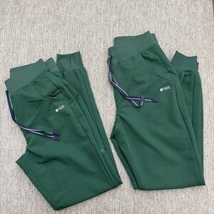 Figs British Racing Green Zamora Joggers